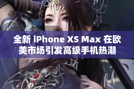 全新 iPhone XS Max 在欧美市场引发高级手机热潮