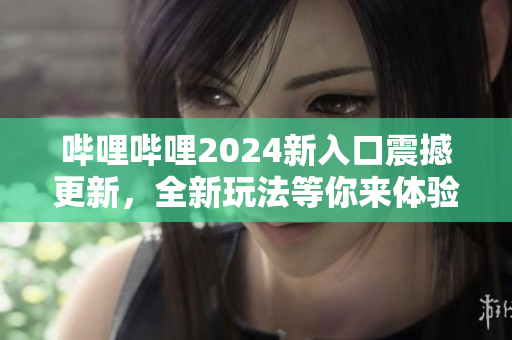 哔哩哔哩2024新入口震撼更新，全新玩法等你来体验