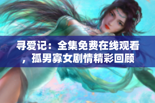 寻爱记：全集免费在线观看，孤男寡女剧情精彩回顾