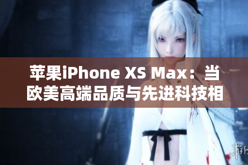 苹果iPhone XS Max：当欧美高端品质与先进科技相遇