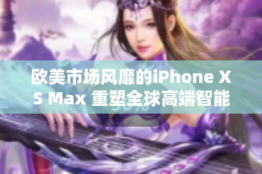 欧美市场风靡的iPhone XS Max 重塑全球高端智能手机标杆