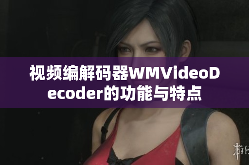 视频编解码器WMVideoDecoder的功能与特点