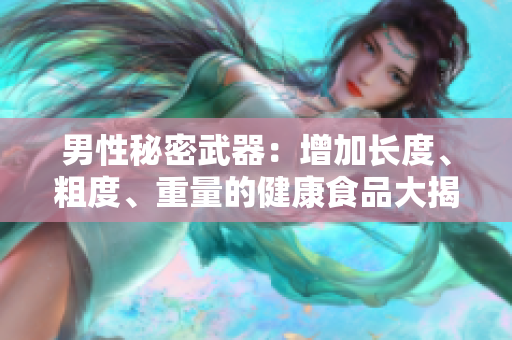 男性秘密武器：增加长度、粗度、重量的健康食品大揭秘！