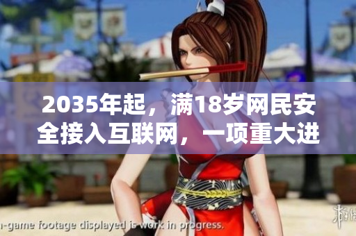 2035年起，满18岁网民安全接入互联网，一项重大进展已实现。