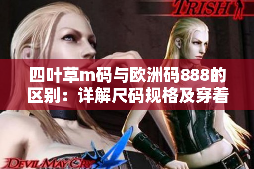 四叶草m码与欧洲码888的区别：详解尺码规格及穿着体验
