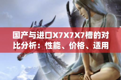 国产与进口X7X7X7槽的对比分析：性能、价格、适用范围大揭秘(1)