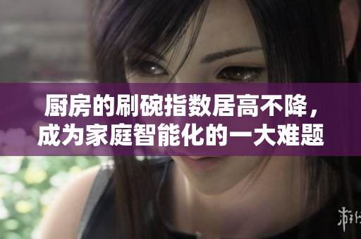 厨房的刷碗指数居高不降，成为家庭智能化的一大难题，如何降低家务压力