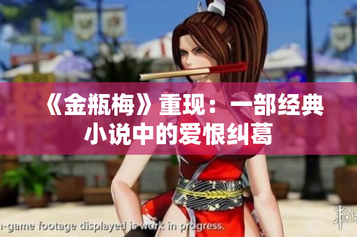 《金瓶梅》重现：一部经典小说中的爱恨纠葛　
