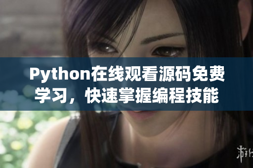 Python在线观看源码免费学习，快速掌握编程技能