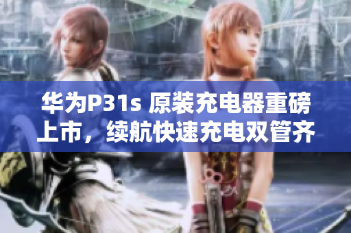 华为P31s 原装充电器重磅上市，续航快速充电双管齐下