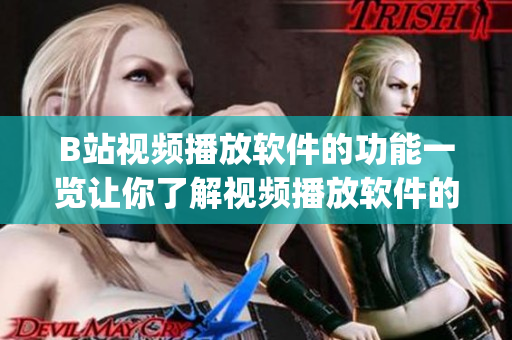 B站视频播放软件的功能一览让你了解视频播放软件的全部功能(1)
