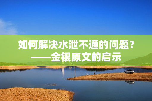 如何解决水泄不通的问题？——金银原文的启示