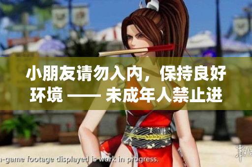 小朋友请勿入内，保持良好环境 —— 未成年人禁止进入的藏宝阁(1)