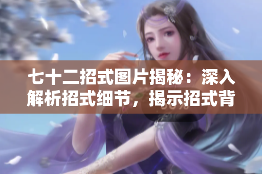 七十二招式图片揭秘：深入解析招式细节，揭示招式背后的精妙奥秘