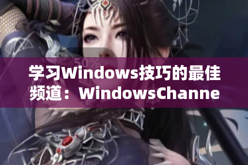 学习Windows技巧的最佳频道：WindowsChannel视频教程