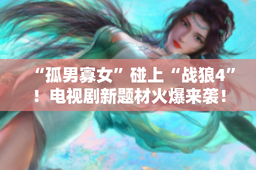 “孤男寡女”碰上“战狼4”！电视剧新题材火爆来袭！