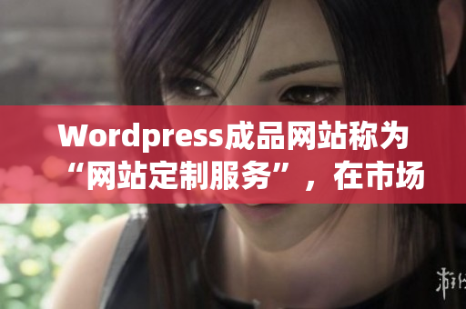 Wordpress成品网站称为“网站定制服务”，在市场上占据重要位置.(1)