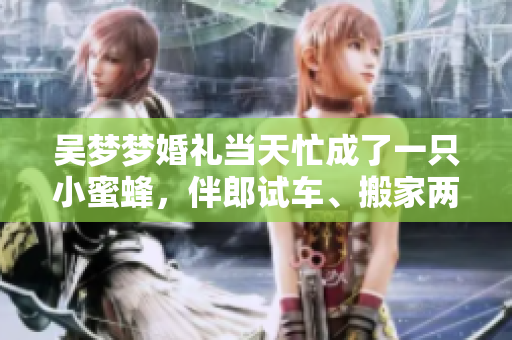吴梦梦婚礼当天忙成了一只小蜜蜂，伴郎试车、搬家两不误！