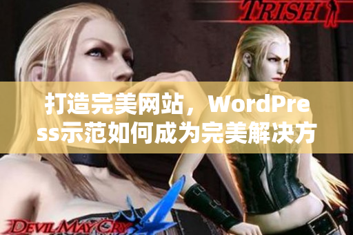 打造完美网站，WordPress示范如何成为完美解决方案