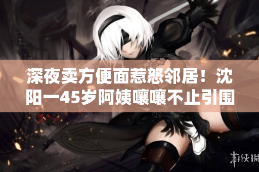 深夜卖方便面惹怒邻居！沈阳一45岁阿姨嚷嚷不止引围观