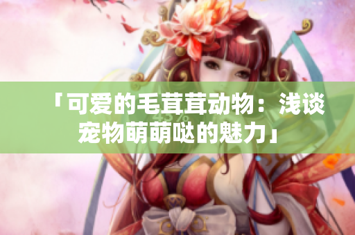 「可爱的毛茸茸动物：浅谈宠物萌萌哒的魅力」