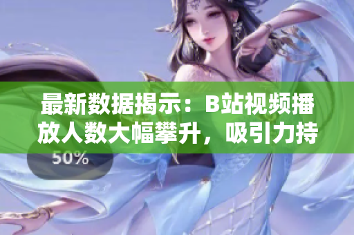 最新数据揭示：B站视频播放人数大幅攀升，吸引力持续提升