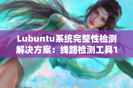 Lubuntu系统完整性检测解决方案：线路检测工具1