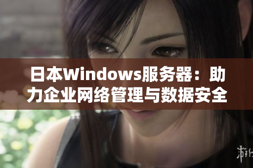 日本Windows服务器：助力企业网络管理与数据安全