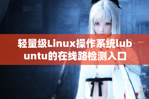 轻量级Linux操作系统lubuntu的在线路检测入口