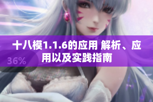 十八模1.1.6的应用 解析、应用以及实践指南