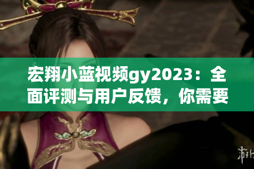 宏翔小蓝视频gy2023：全面评测与用户反馈，你需要知道的一切