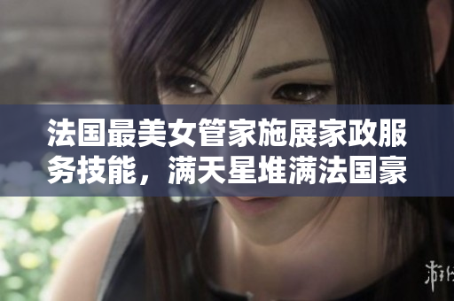 法国最美女管家施展家政服务技能，满天星堆满法国豪宅