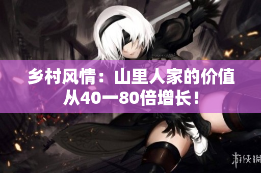 乡村风情：山里人家的价值从40一80倍增长！