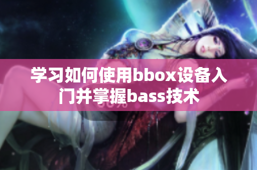 学习如何使用bbox设备入门并掌握bass技术