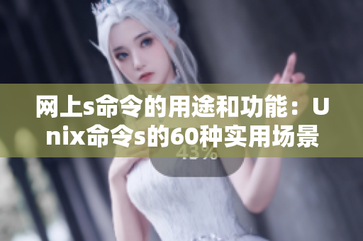 网上s命令的用途和功能：Unix命令s的60种实用场景展示