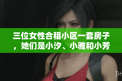 三位女性合租小区一套房子，她们是小汐、小雅和小芳