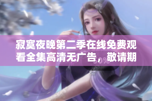 寂寞夜晚第二季在线免费观看全集高清无广告，敬请期待!