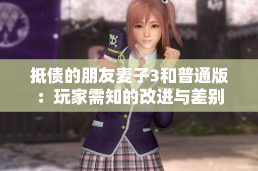 抵债的朋友麦子3和普通版：玩家需知的改进与差别