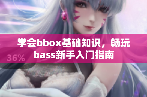 学会bbox基础知识，畅玩bass新手入门指南