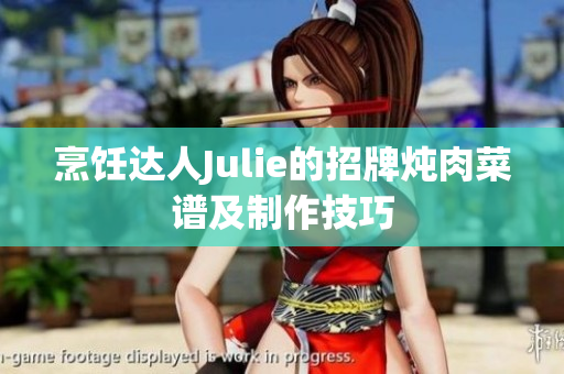 烹饪达人Julie的招牌炖肉菜谱及制作技巧