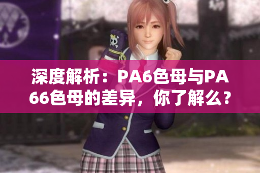 深度解析：PA6色母与PA66色母的差异，你了解么？