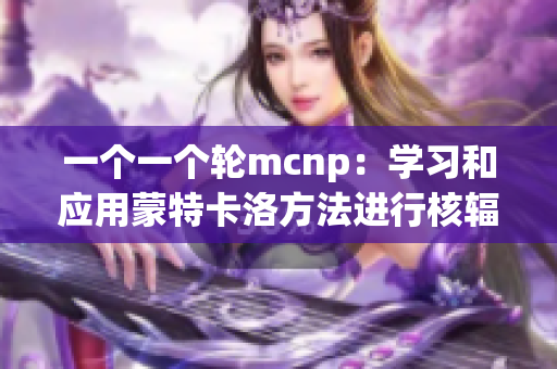 一个一个轮mcnp：学习和应用蒙特卡洛方法进行核辐射传输模拟