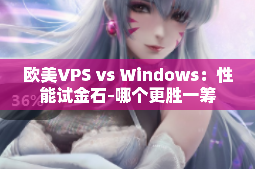 欧美VPS vs Windows：性能试金石-哪个更胜一筹